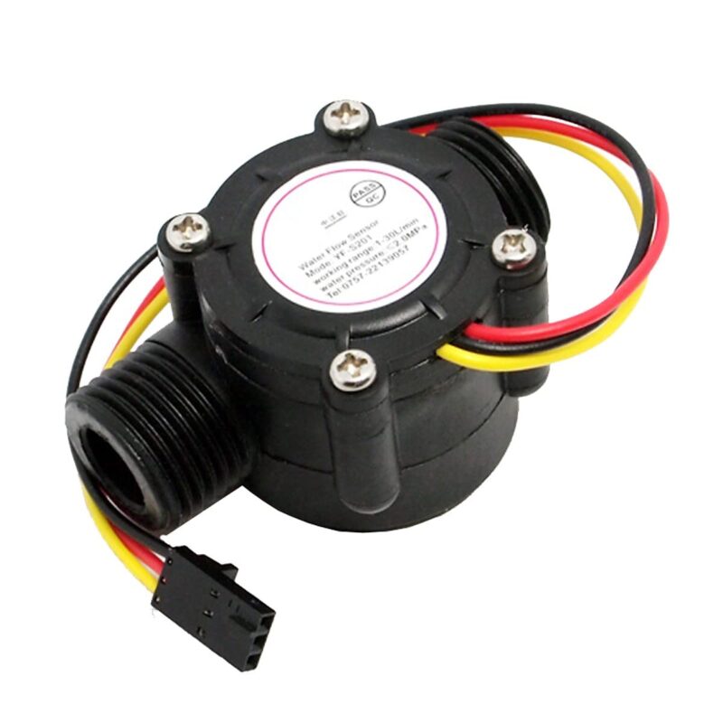 KS3430-0 | YF-S201 G1/2" Hall Effect Flowmeter Control Water Flow Sensor